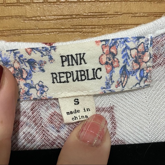 Pink Republic paisley tank top - Picture 5 of 6